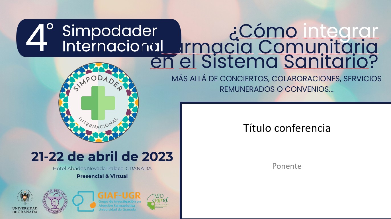 4º SIMPODADER INTERNACIONAL GRANADA 2023 - Caso Clínico